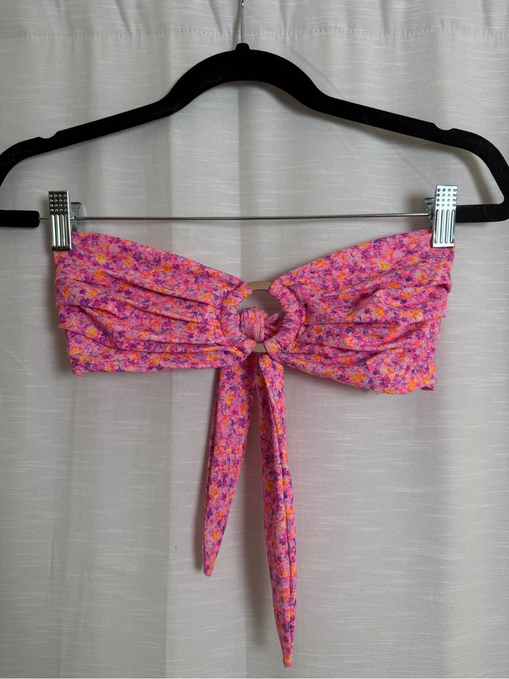 Kulani Kinis Gelato Bloom Strapless Bandeau Bikini Top Floral | Size M - Picture 6 of 15